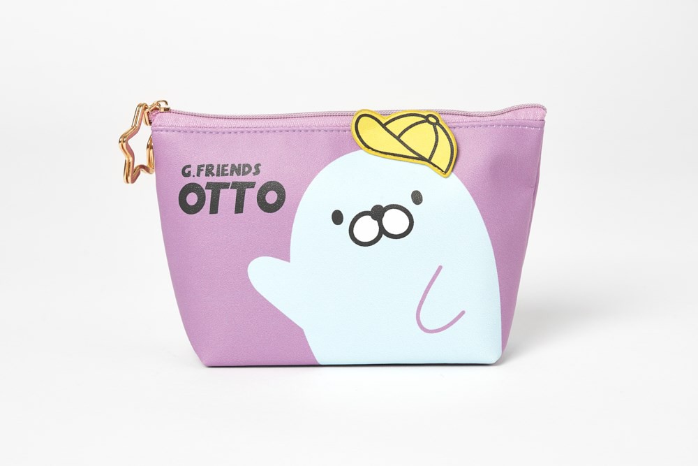 Túi Đựng Đồ Dùng Cá Nhân Mini ARTBOX Hàn Quốc In Hình OTTO Đội Mũ
