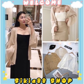 Áo cardigan len nữ hàng Quảng Châu SIÊU ĐẸP- Áo len mỏng siêu hot Sikia