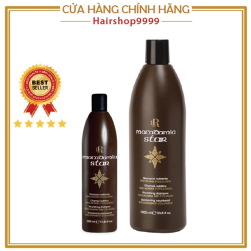 Dầu Gội Chăm Sóc, Phục Hồi, Tái Tạo Tóc RR Line Macadamia 350ml - 1000ml[dovanhai1999]