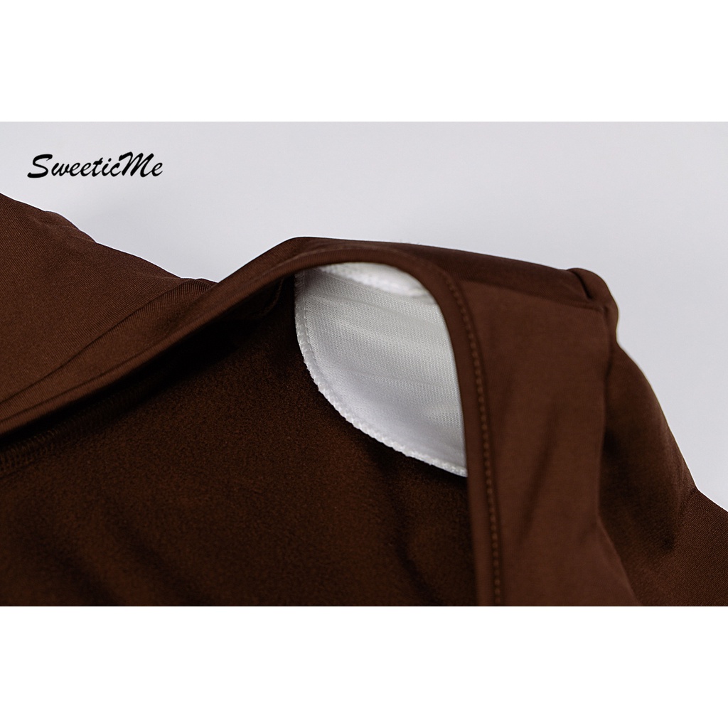 Bodysuit Cổ Lọ Hở Lưng Sweeticme 2022