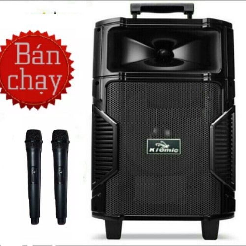 [Mã ELMS5 giảm 7% đơn 300k] LOA KIOMIC K108 PRO PHIÊN BẢN NÂNG CẤP 2019 TẶNG MIC KHÔNG DÂY HÚT NHẸ Chất Lượng