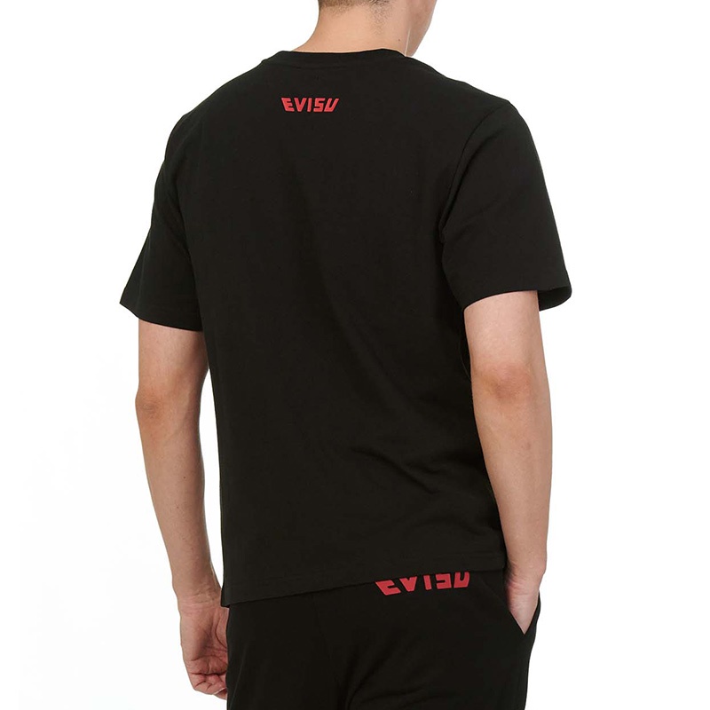 EVISU Áo Thun Nam Tay Ngắn In Hình Seagull 1ESOTM9TS552XX