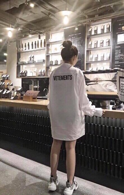 Áo sơ mi pha chữ lưng hàng siêu hot