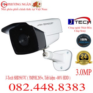 Camera ip j-tech shd5637c ghi hình + ghi âm + gởi tin nhắn cảnh báo có chuyển động
