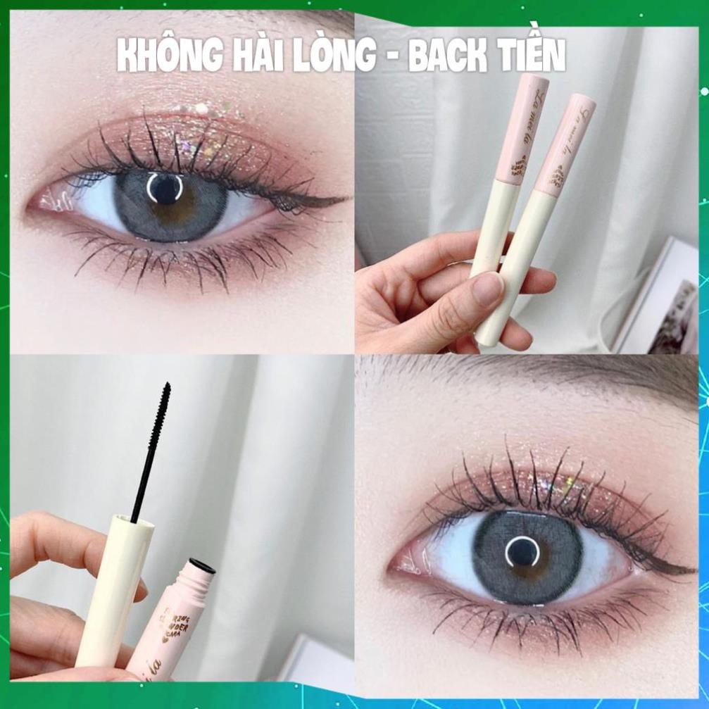 [HÀNG CHÍNH HÃNG] Mascara Siêu Mảnh Tơi Mi Dài Cong Mi Lameila Skinny Microcara Vỏ Hồng KING DC Nội Địa Trung