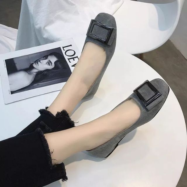 (Order) Bệt da lộn vuông bigsize,fullsize từ 35-44 | BigBuy360 - bigbuy360.vn