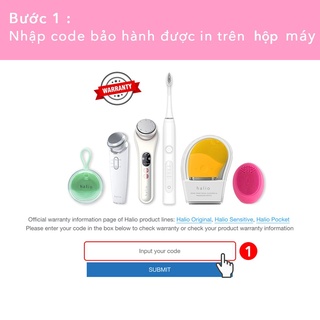 Máy Rửa Mặt Và Mát Xa Da Mặt Halio Original