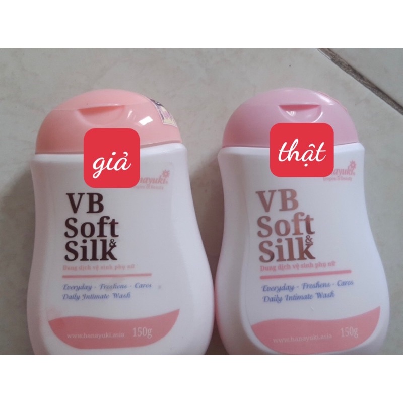 [Chính hãng] Dung dịch vệ sinh Hanayuki màu hồng VB Soft Silk - ddvs Hana phiên bản mới