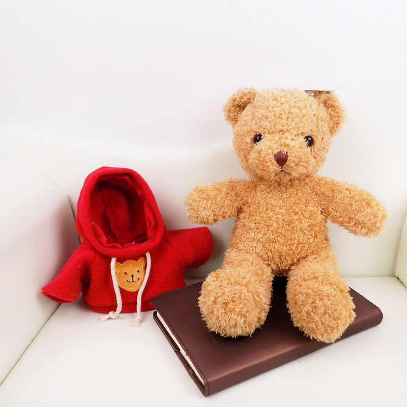 Gấu Bông Teddy Head Tales Thú Nhồi Bông Lông Xù Size Mini 30cm