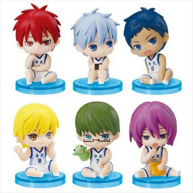 [CHÍNH HÃNG] Mô hình Anime/Manga Kuroko no Basket (Kuroko - Tuyển thủ vô hình) Suwarasetai KnB Chibi