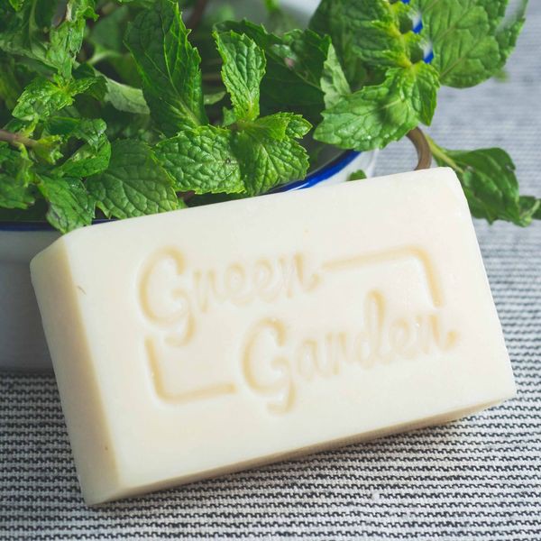 Xà phòng bạc hà (peppermint handmade soap) Green Garden