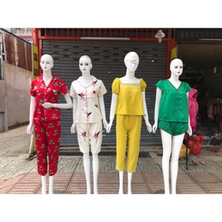 Combo 2/ bộ tole - lanh đùi dây hàng xuất khẩu f21 -phù hợp với mọi lứa tuổi ( con cười )