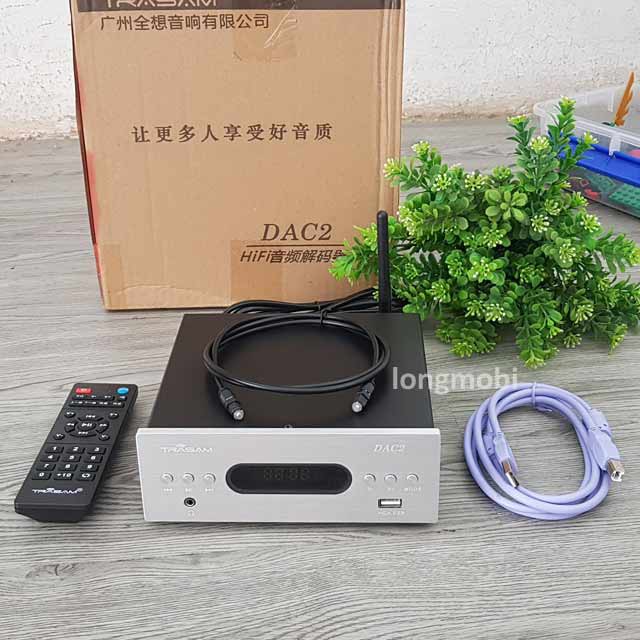 DAC 2 PLUS DAC NGHE NHẠC BLUETOOTH 192KHZ/24BIT - TẶNG DÂY RCA & OPTICAL