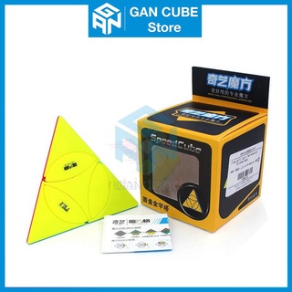Rubik biến thể qiyi ancient coin pyraminx stickerless rubic tam giác biến thể đồ chơi trí tuệ - gan cube store