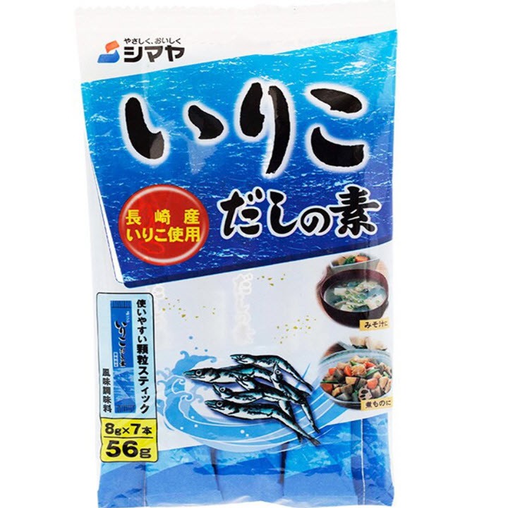 Hạt nêm cá cơm Shimaiya nhập Nhật Bản – gói 56g