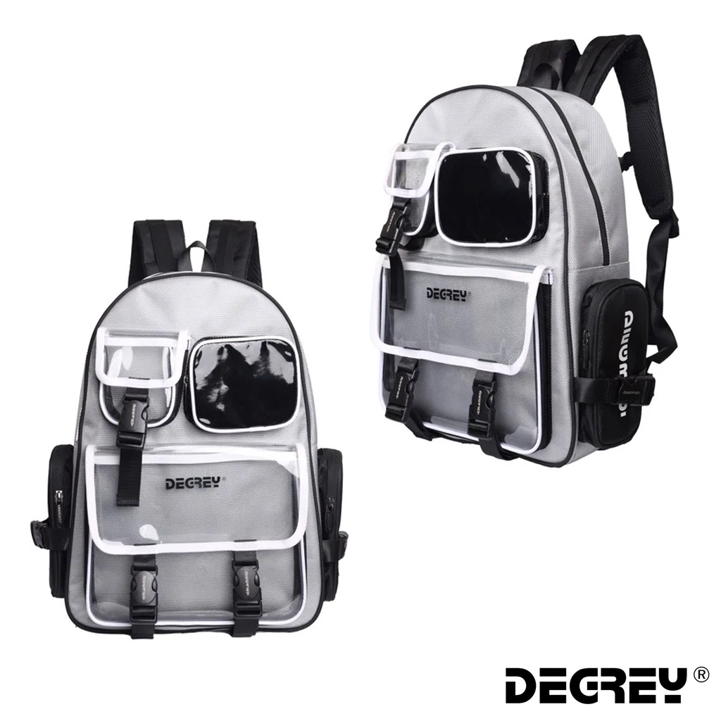 Balo Basic Backpack Degrey Xám - BBD Xám