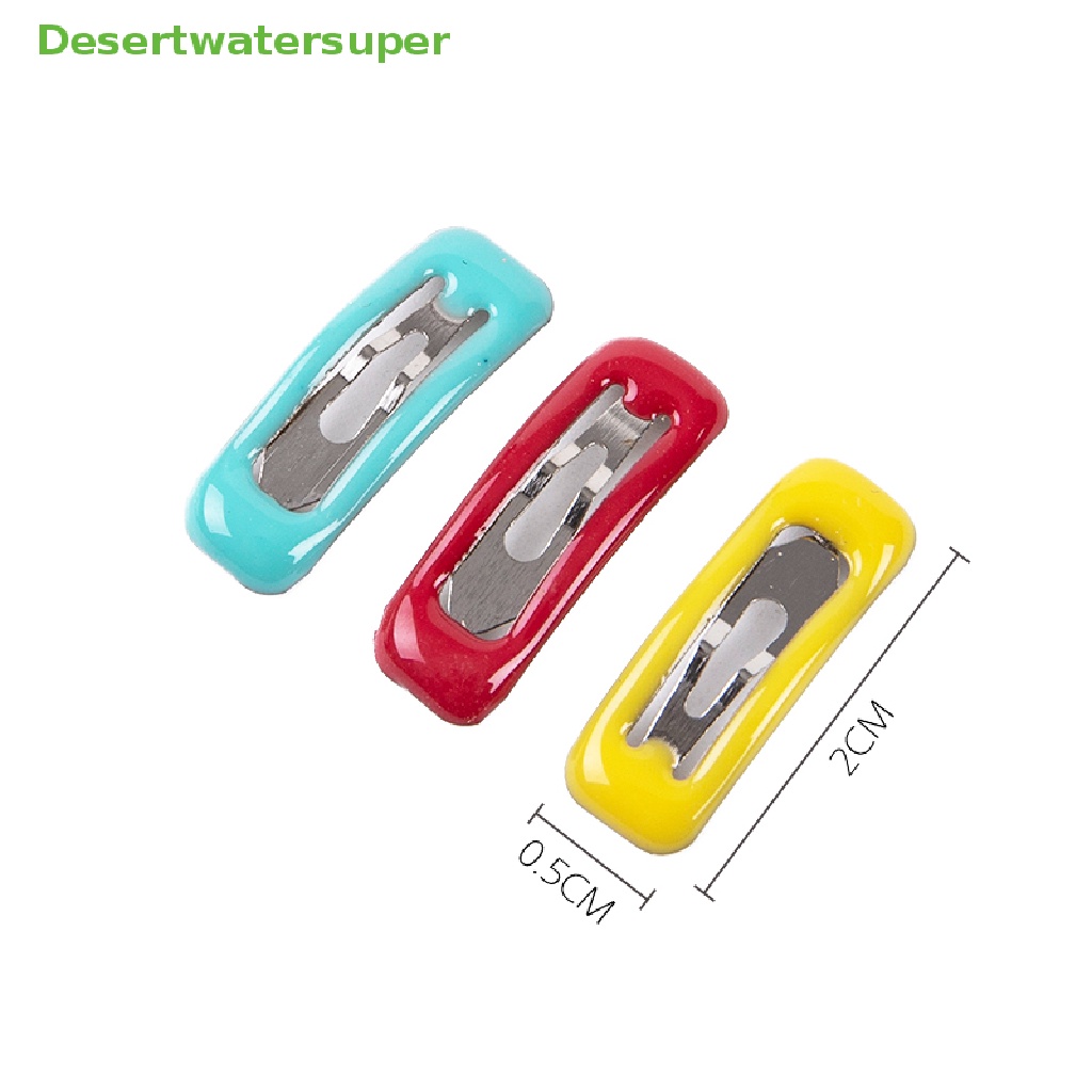 Set 10 Kẹp Tóc Mini 2cm Cho Búp Bê 1 / 6 1 / 12 OB11