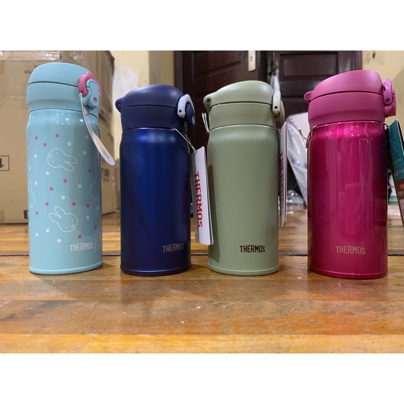 Bình giữ nhiệt Thermos 350ml nắp bật Nhật Bản JNR, JNL