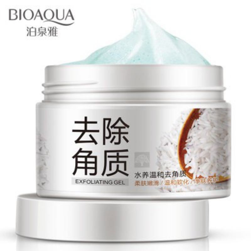 [Hàng Chuẩn]Tẩy tế bào chết mặt Chiết xuất gạo Bioaqua