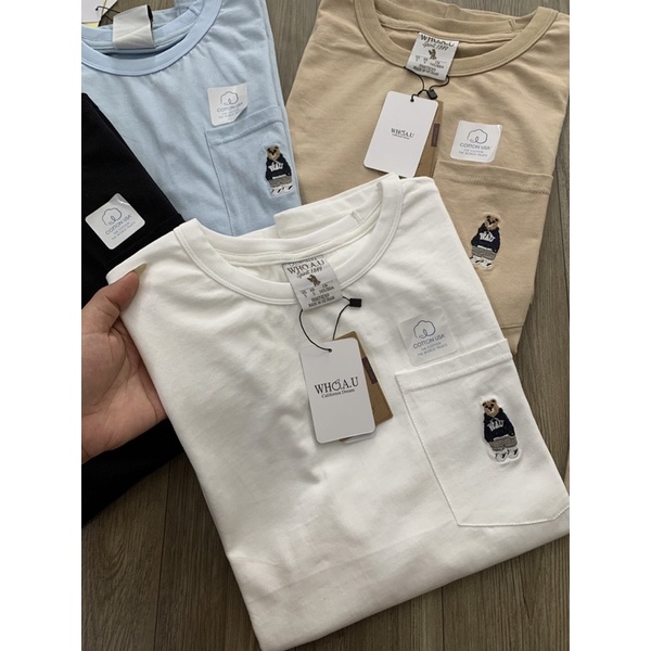 Áo thun gấu túi xuất Hàn