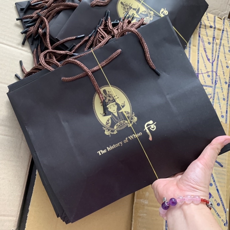 COMBO 10 TÚI GIẤY OHUI - WHOO - SUM CHÍNH HÃNG GIÁ RẺ