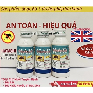 Thuốc diệt muỗi, thuốc diệt côn trùng permerinusa 500ec - chai 100ml