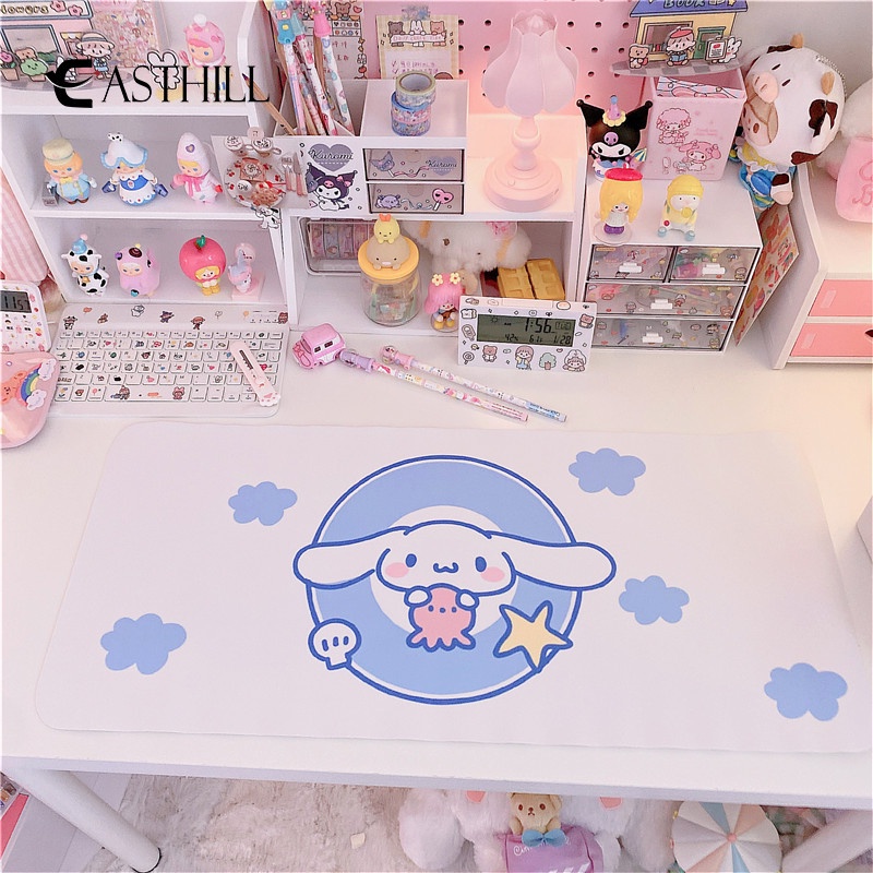 Thảm Lót Bàn Trà Cách Nhiệt Chống Bẩn Hình Anime Sanrio Melody Kuromi Đáng Yêu 30*67cm