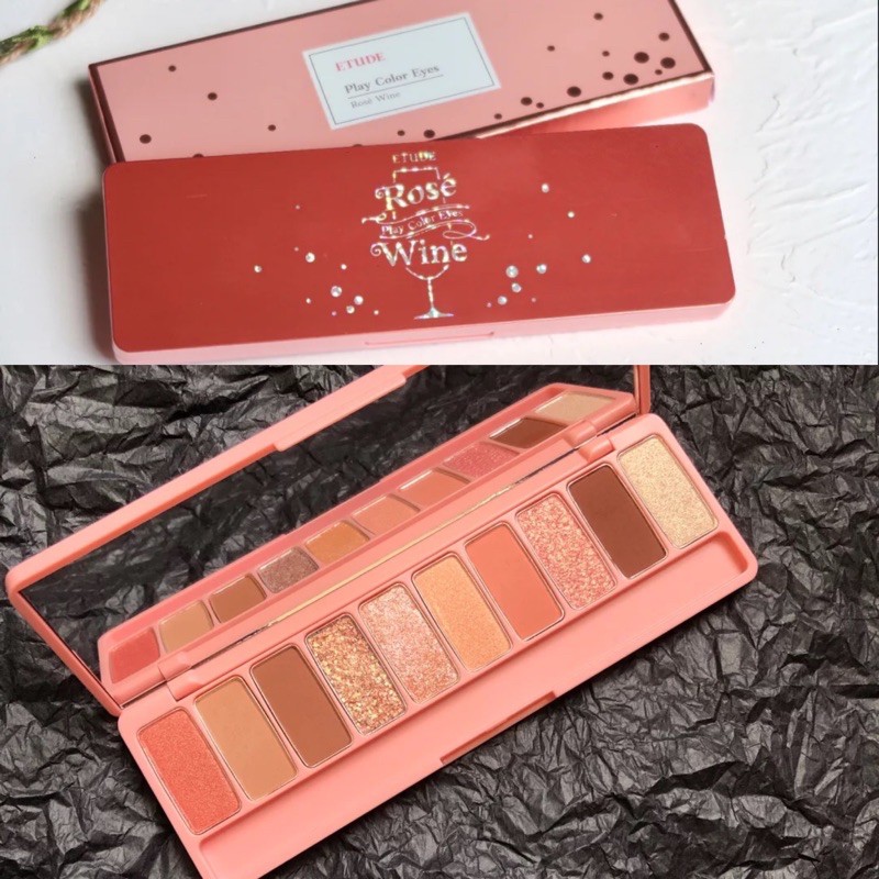 BẢNG PHẤN MẮT ROSE WINE ETUDE HOUSE PLAY COLOR EYES