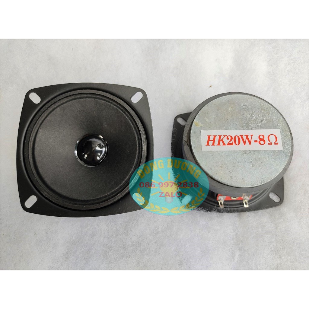 LOA TREBLE HỒNG KỲ VUÔNG - TỪ ĐƠN 70MM - GIÁ 1 ĐÔI KÈM TỤ 1,5MF