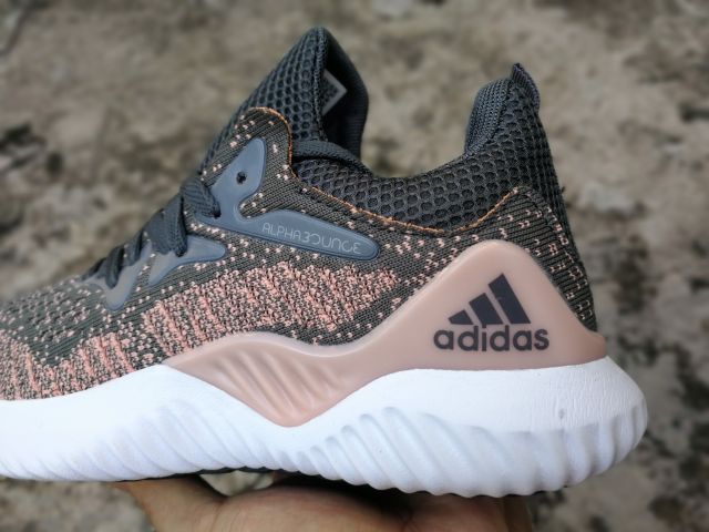 [Fullbox, hình thật] Giầy thể thao Alphabounce kem hồng nữ( freeship)