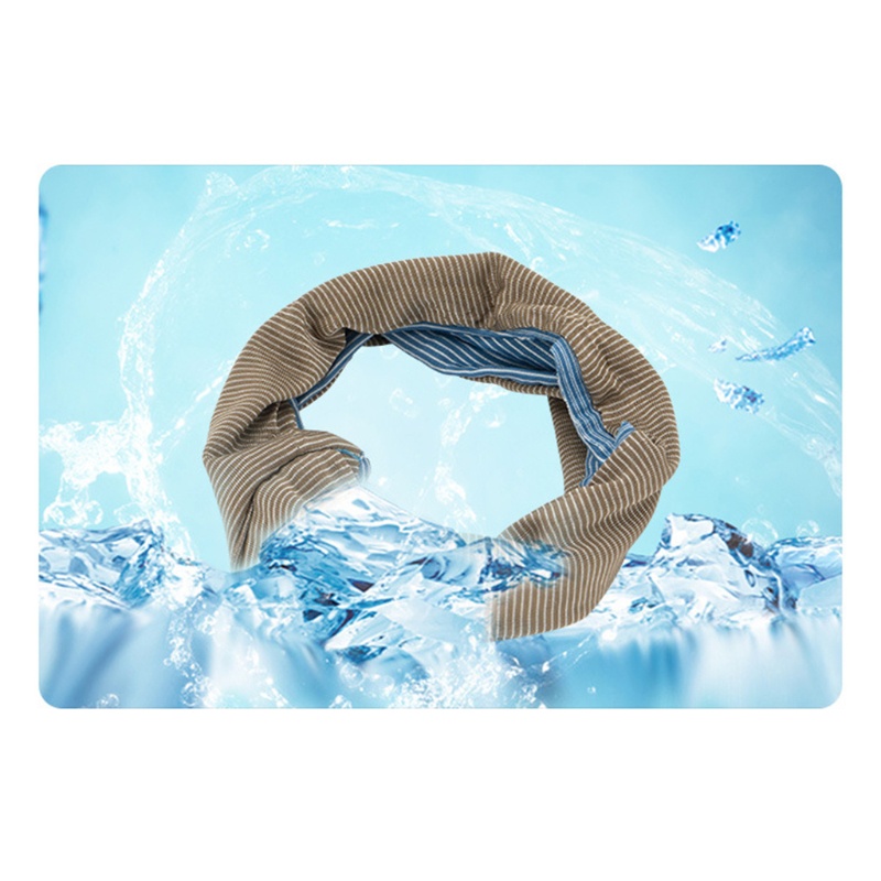 Lucky Khăn Choàng Cổ Bandana Làm Mát Lạnh Thoáng Khí Tạo Nhiệt Công Nghệ Mát Mẻ Cho Cún Cưng Trong Mùa Hè