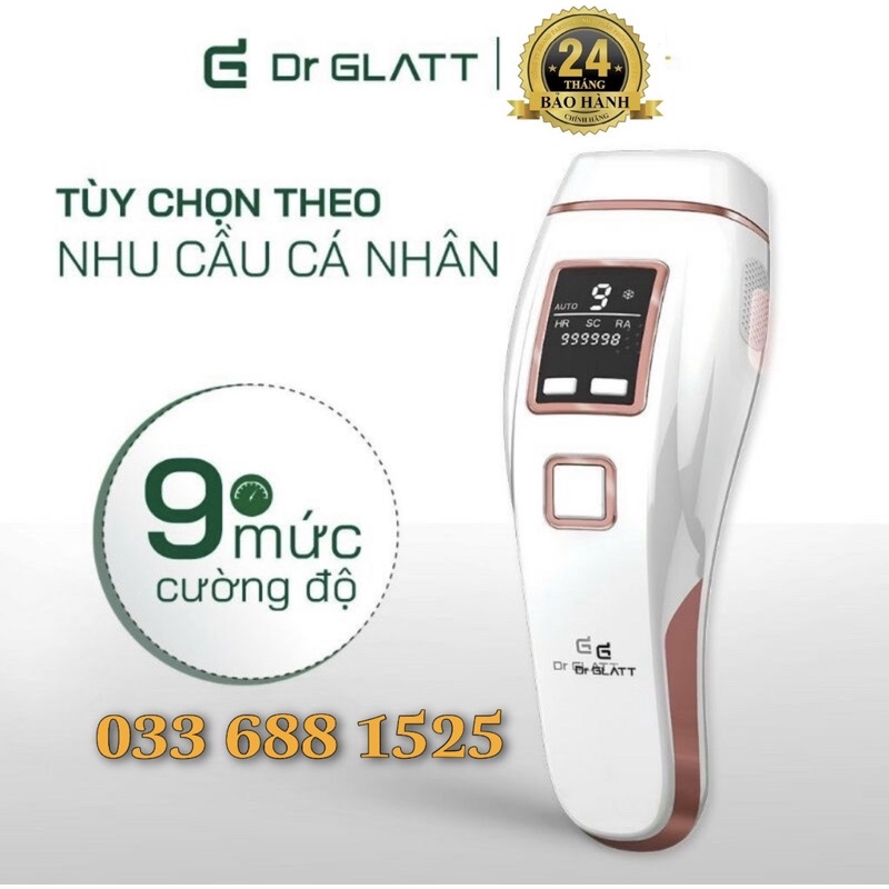 MÁY TRIỆT LÔNG DR GLATT IPL PRO Đức [Chính Hãng]