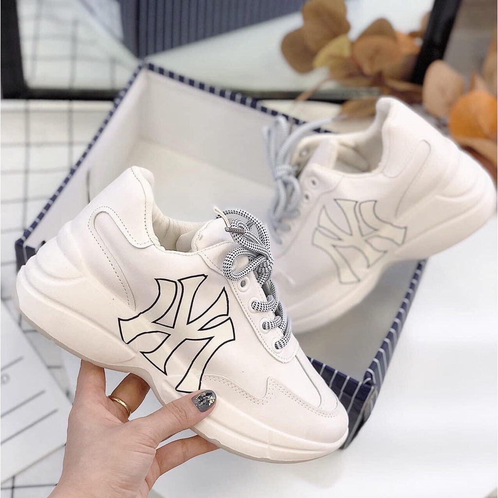 giày thể thao N.Y đế trong độn 5cm nhẹ và êm, kiểu dáng hiện đại
