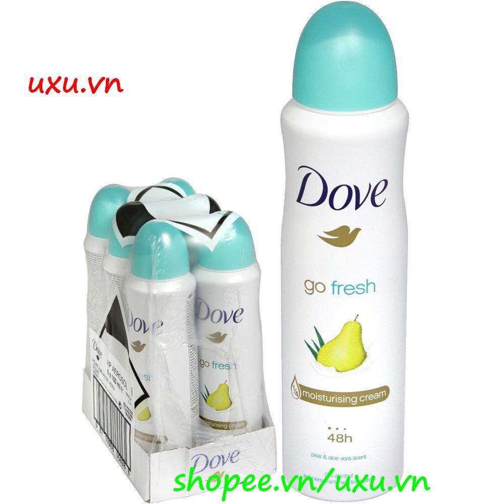 Xịt Khử Mùi Nữ 150Ml Dove Go Fresh Go Fresh Lê, Với uxu.vn Tất Cả Là Chính Hãng.