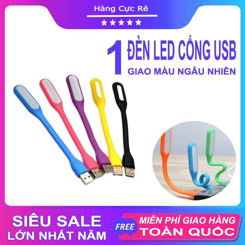 Đèn led cổng usb, tiện dụng làm đèn laptop, trang trí, đèn ngủ - Shop Hàng Cực Rẻ