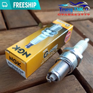 Bugi dành cho các dòng xe 2 thì ngk g-power - bpr6egp platinum bạch kim ren 14mm chân dài