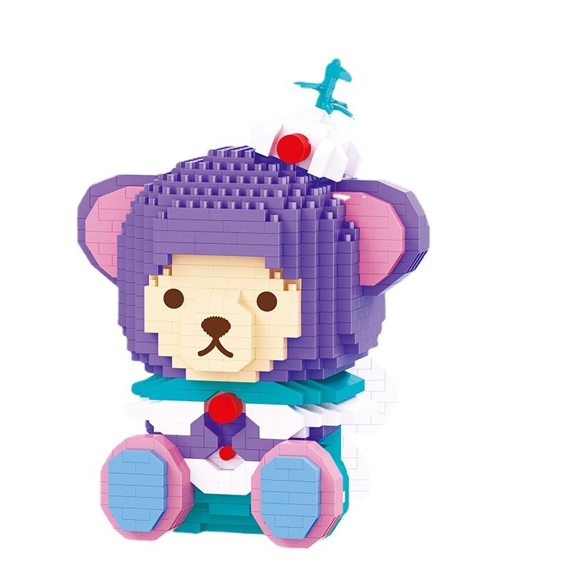 Balody Bộ Sưu Tập Khối Lắp Ráp Gấu teddy Hoạt Hình Vui Nhộn 18257 Cho Bé