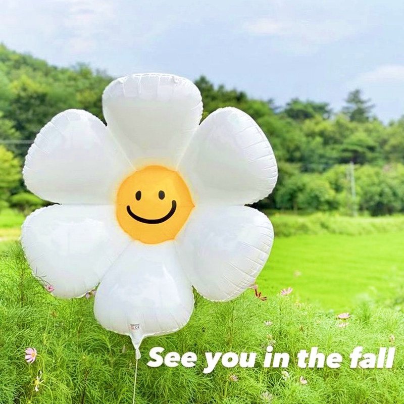 Bóng chữ Happy birthday màu trắng sữa trang trí sinh nhật thôi nôi cho bé trai bé gái người lớn đẹp