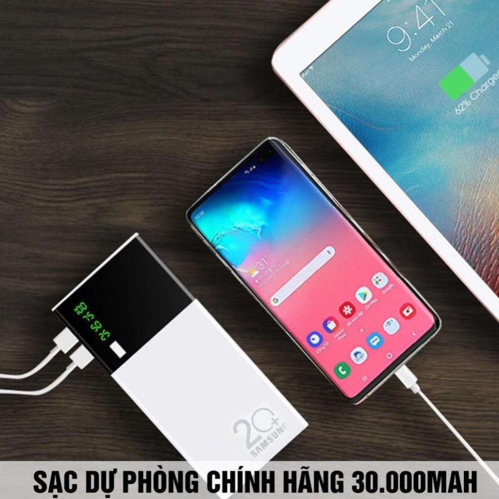 Sạc Dự Phòng💥Xả Lỗ Xin 5 Sao💥Pin Dự Phòng 10000mah - 2 cổng USB Tích Hợp Sạc Nhanh Fast Charge - Mã sdp5