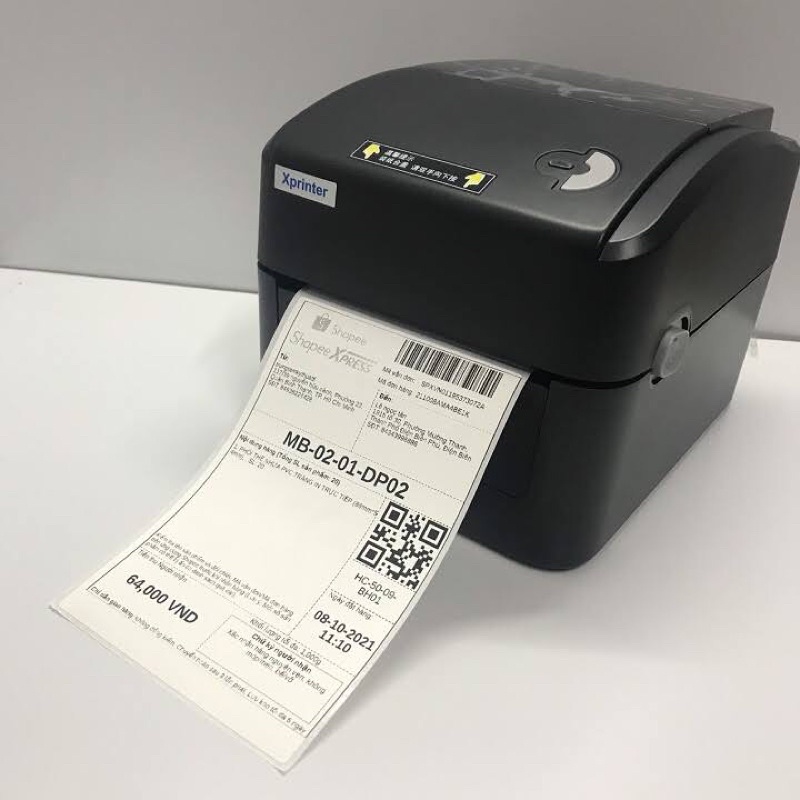 Máy in đơn hàng sàn TMĐT, vận đơn vận chuyển, in mã vạch, giấy dán tự dính Xprinter XP 420B - XP 470B - XP 490B