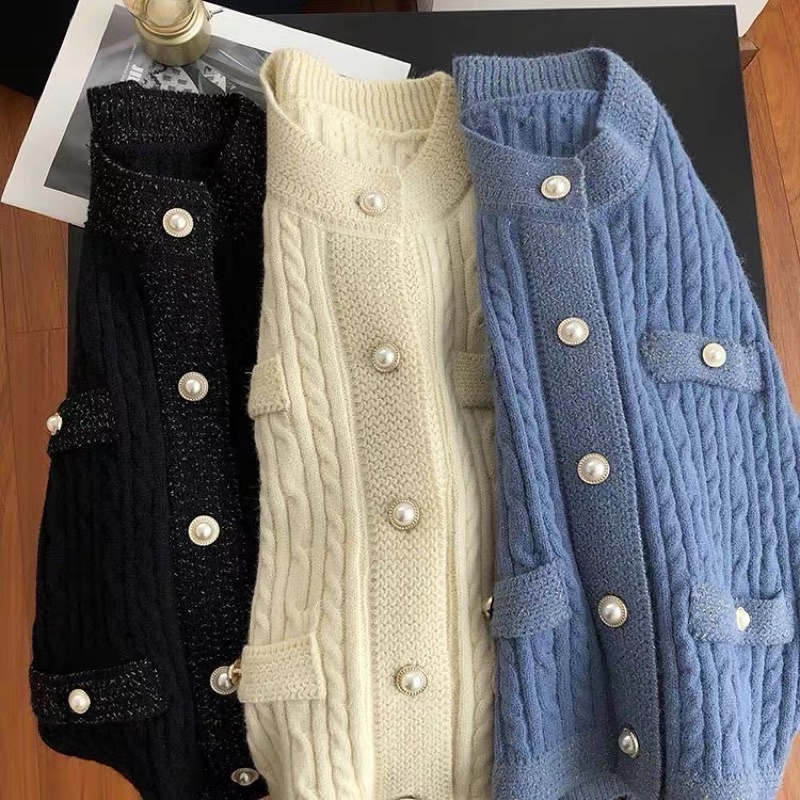 ÁO LEN CARDIGAN CÚC NGỌC SANG CHẢNH | BigBuy360 - bigbuy360.vn