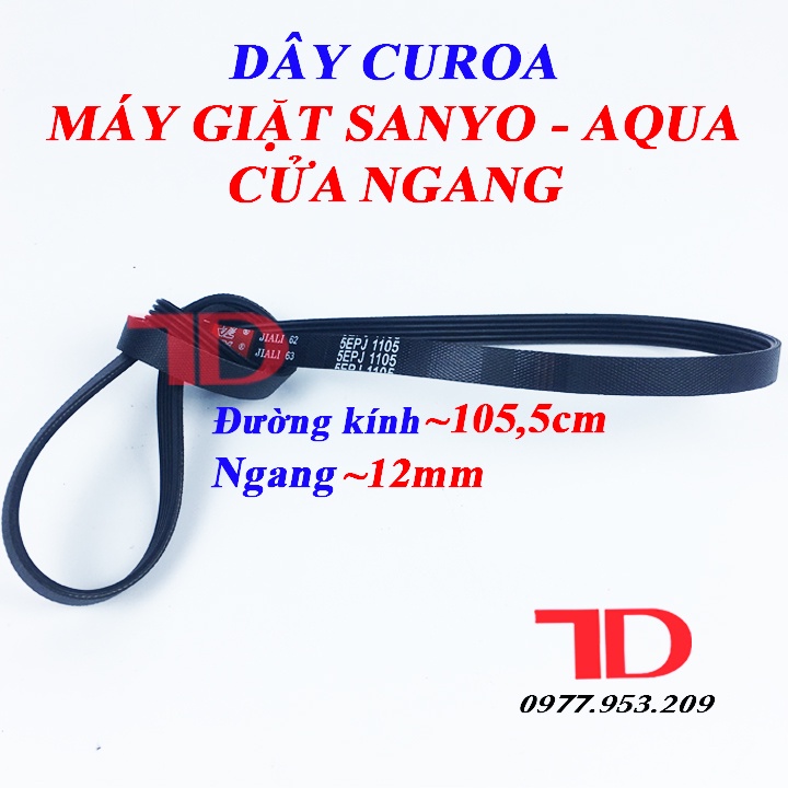 Dây curoa máy giặt cửa ngang