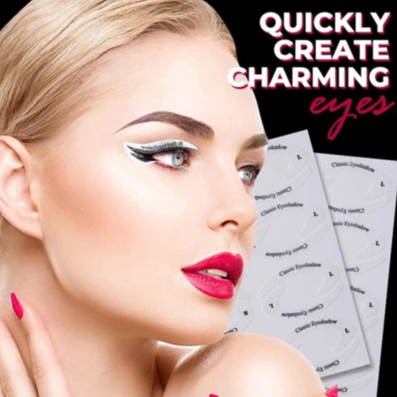 Miếng Dán Trang Điểm Kẻ Mắt Phong Cách Âu Mỹ Đẹp Mắt