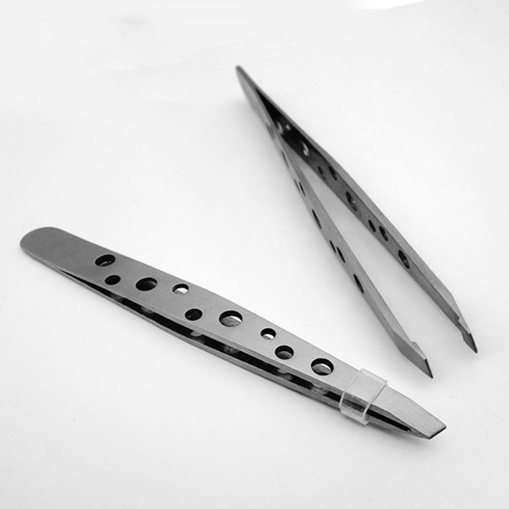 [Hàng mới về] Nhíp thép không gỉ nhổ lông mày chuyên nghiệp