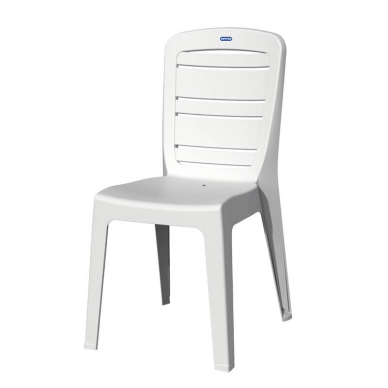 GHẾ NHỰA DUY TÂN DỰA SỌC NGANG  KÍCH THƯỚC 46x54x90CM