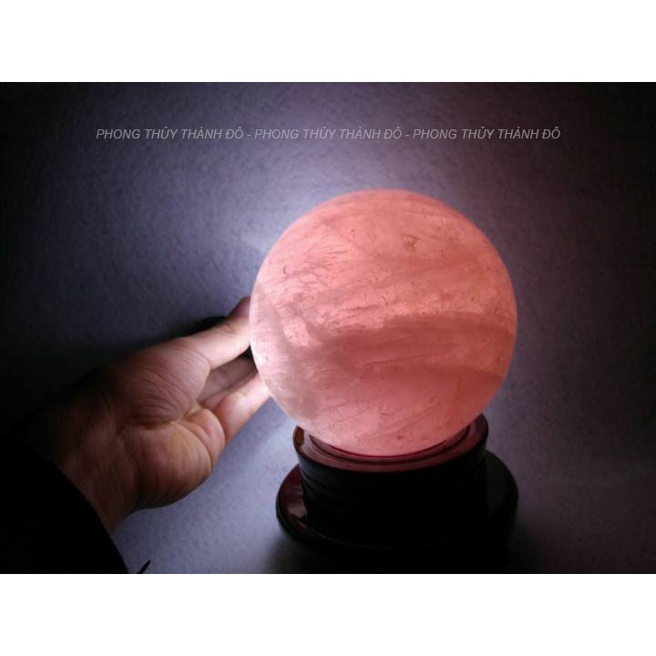 [XẢ KHO Size 1 Kg] Quả Cầu Phong Thủy T.A Hồng mạng THỔ - HỎA nặng 1 Kg, Đường Kính Khoảng 9-10 cm - Phong Thủy Thành Đô | BigBuy360 - bigbuy360.vn