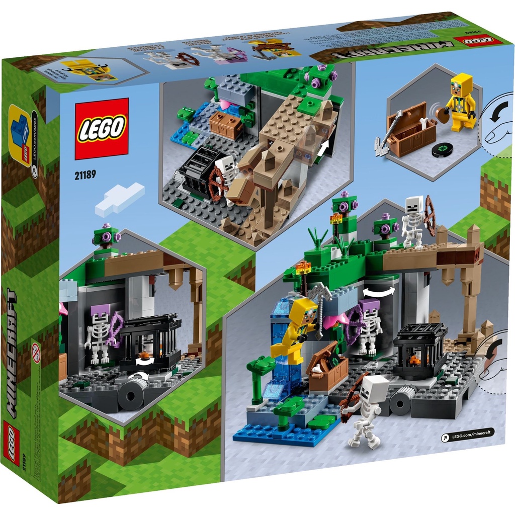 LEGO Minecraft 21189 Hang động Ma xương