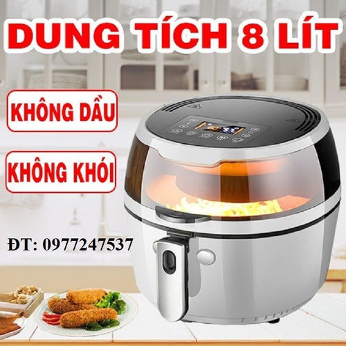 Nồi chiên - nồi chiên không dầu Nine shield 8 lít - NC8L