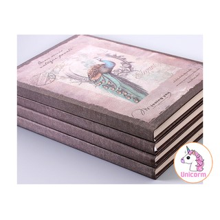 sổ tay phong cách vintage missing you - ( Khổ A5 )