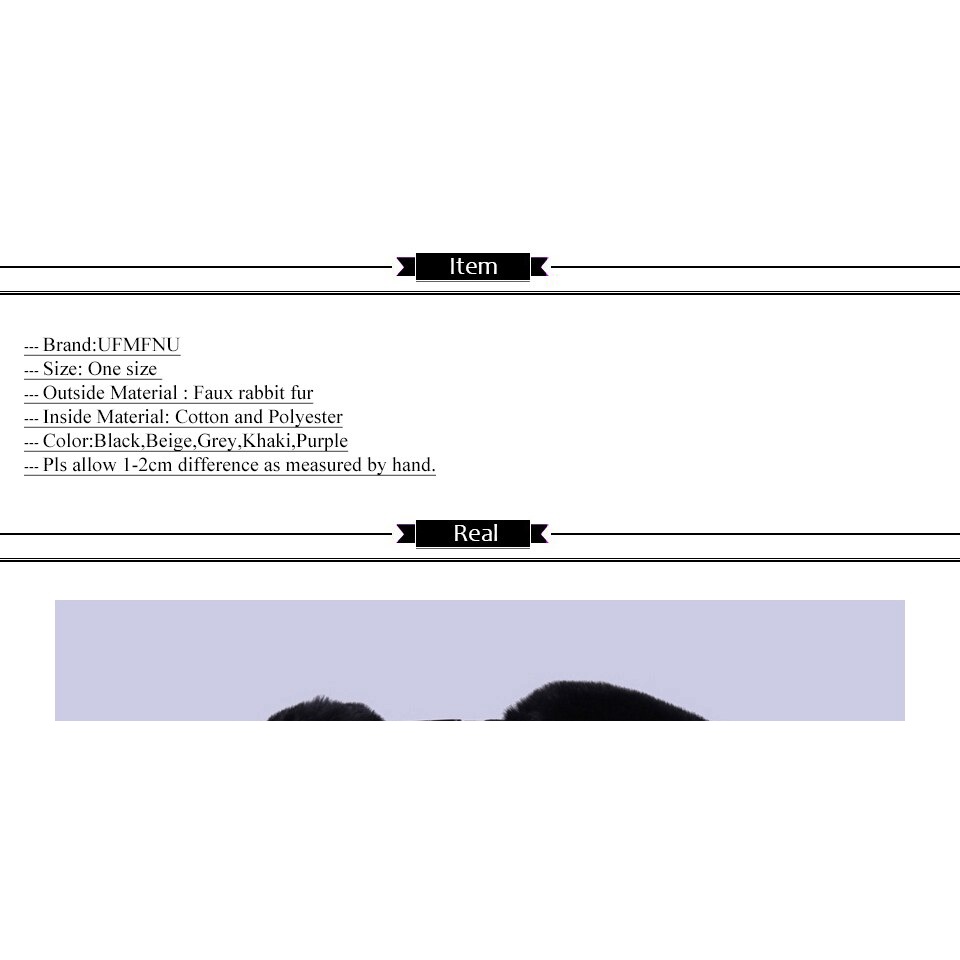 Mũ lông thỏ nhân tạo phong cách quân đội Nga cho nam và nữ